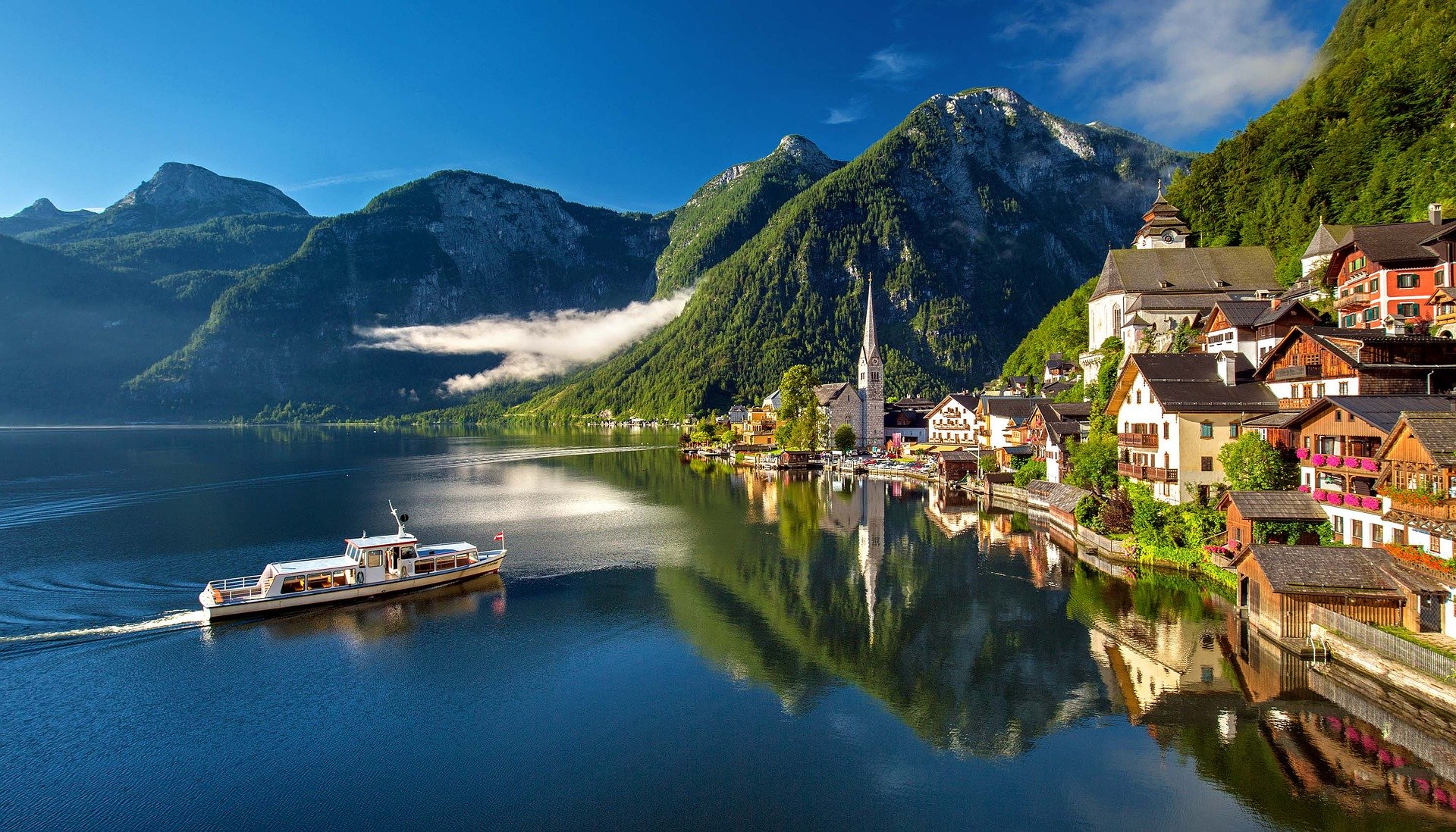 Autriche Hallstatt lac Bergsee