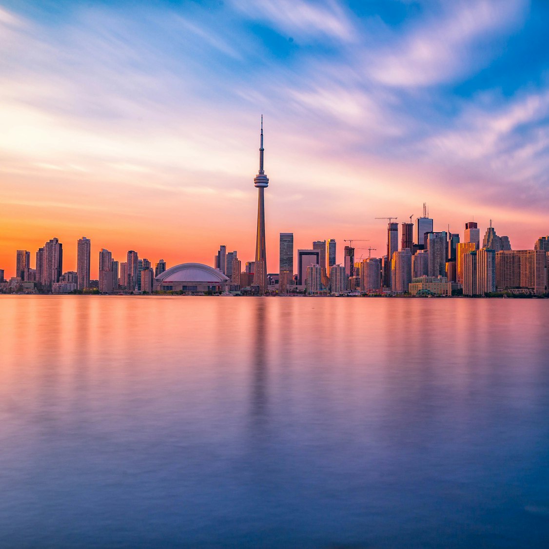 Vue panoramique de Toronto au Canada
