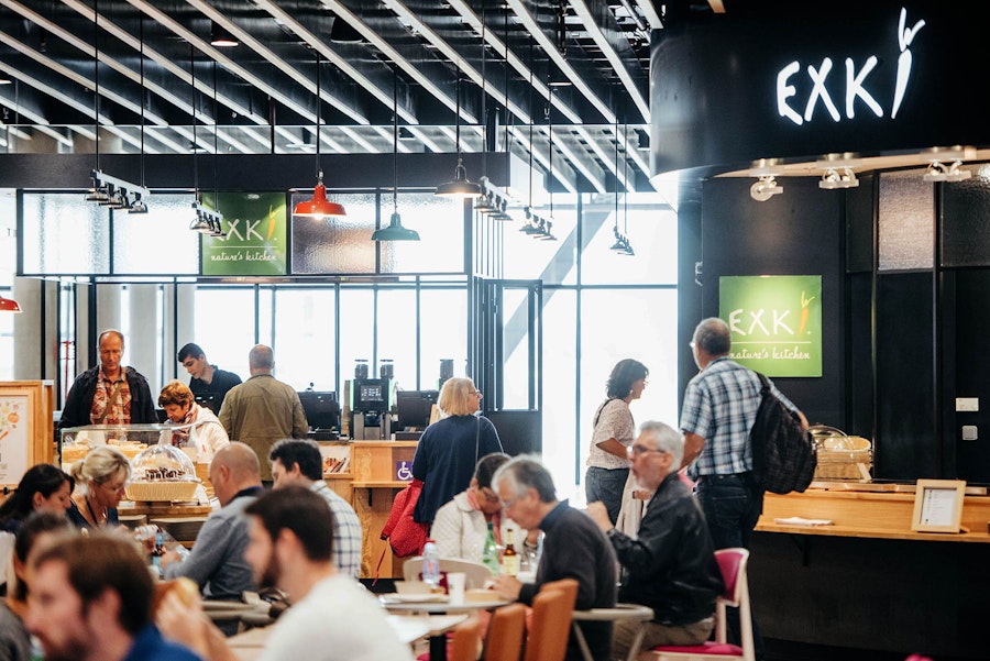 commerces restaurants exki vitrine