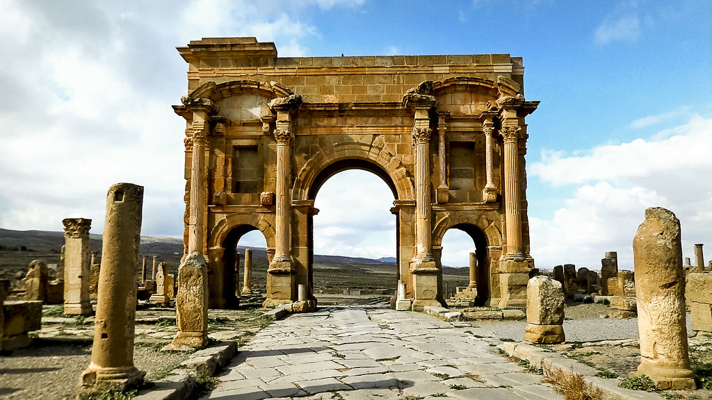 Destination Batna vestiges de Timgad