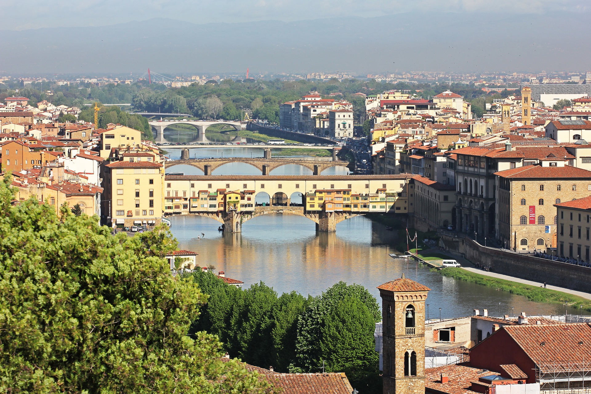 Destination Florence Toscane ville ponts