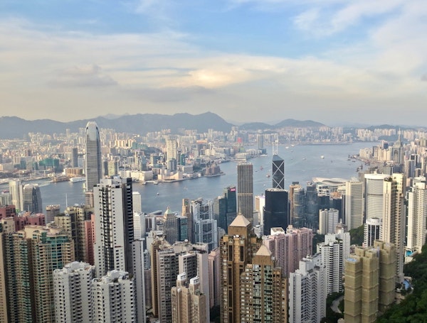 Destination Hong Kong panorama victoria peak