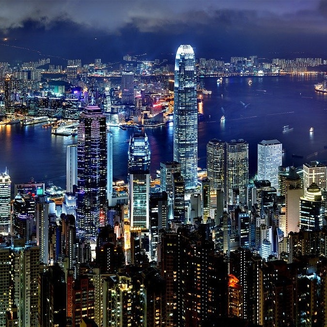 Destination Hong Kong ville nuit header