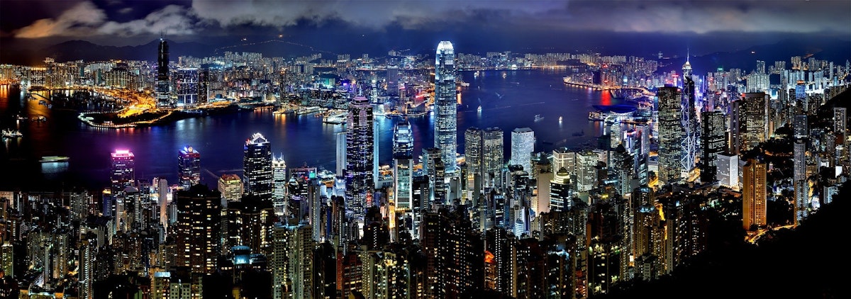Destination Hong Kong ville nuit header