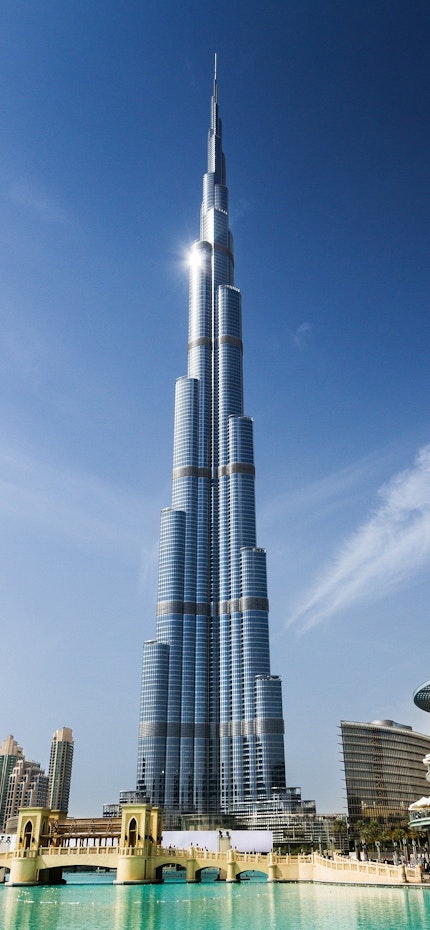 Burj Khalifa de Dubaï au Emirats Arabes Unis