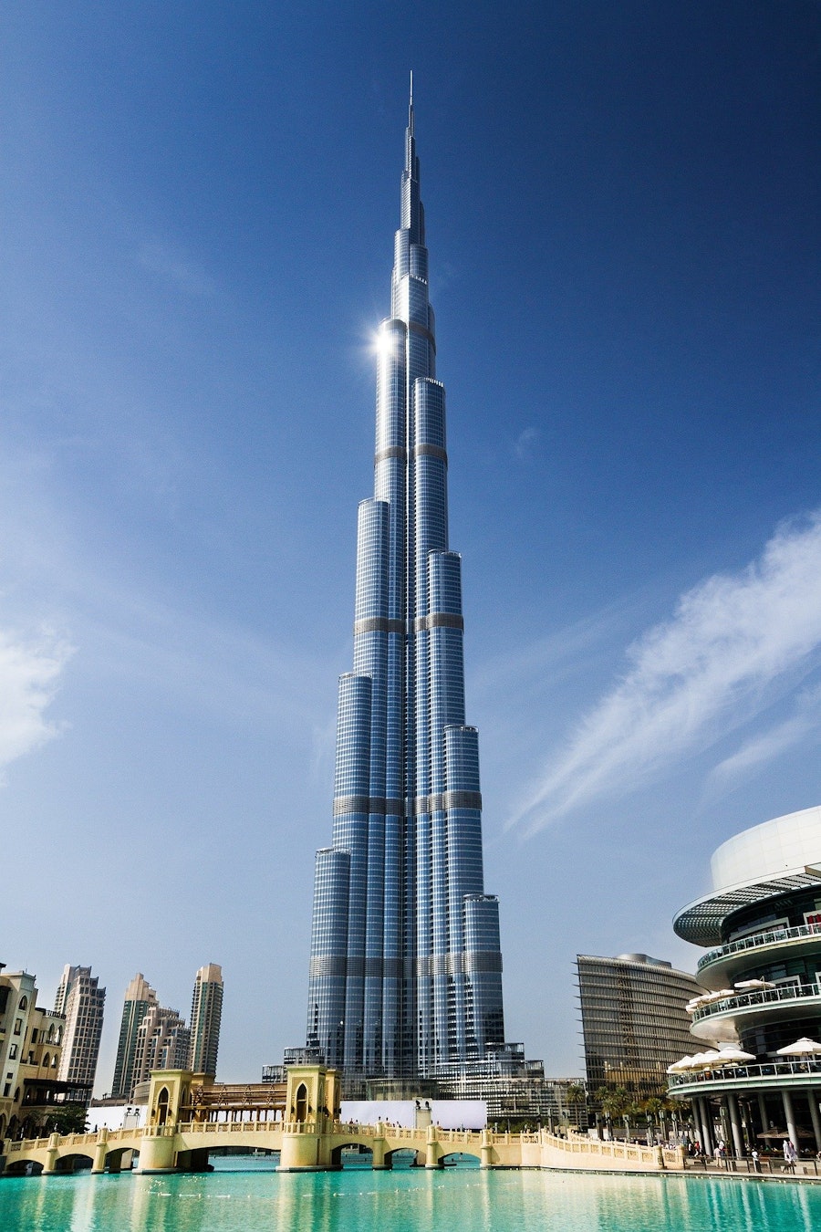 Burj Khalifa de Dubaï au Emirats Arabes Unis