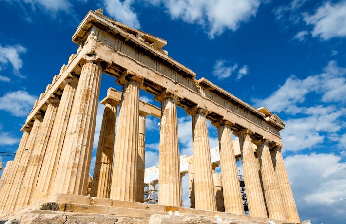 Le Parthénon de Athènes en Grèce