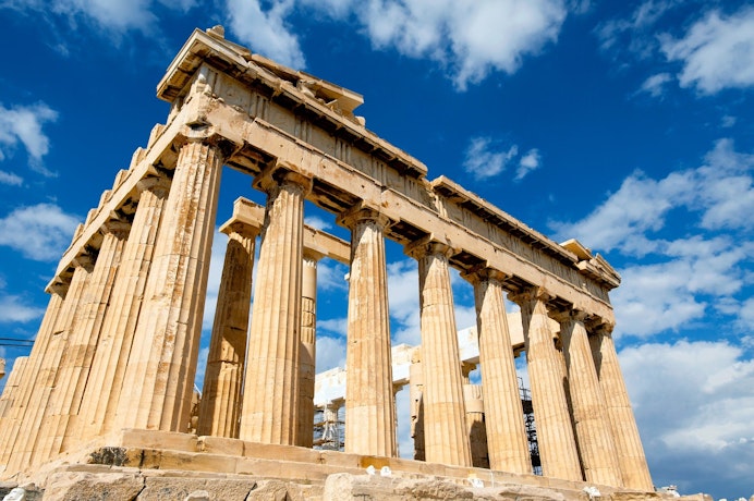Le Parthénon de Athènes en Grèce