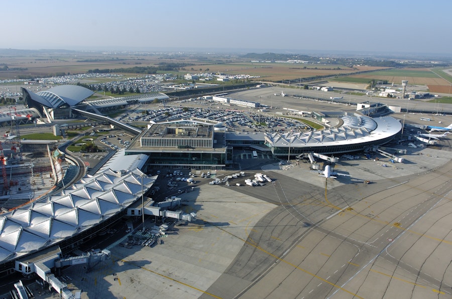 aéroport vue aérienne