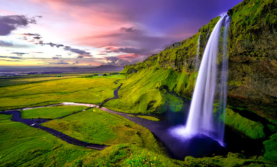 Islande Seljalandsfoss