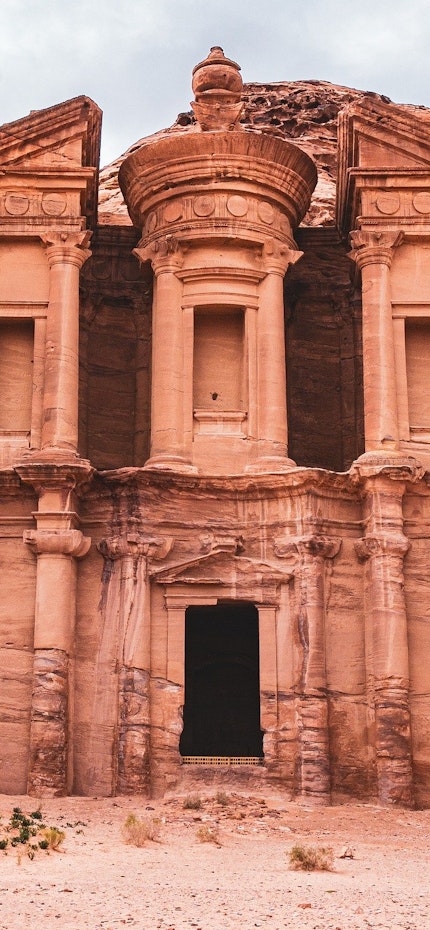 Cité antique Petra en Jordanie