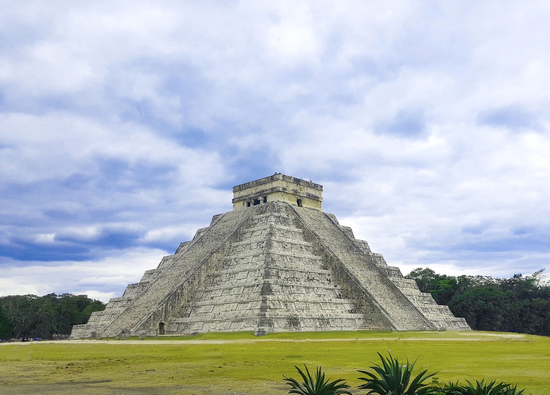 Pyramide de Chichen Itza à Cancun au Mexique