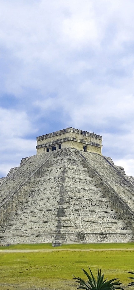 Pyramide de Chichen Itza à Cancun au Mexique
