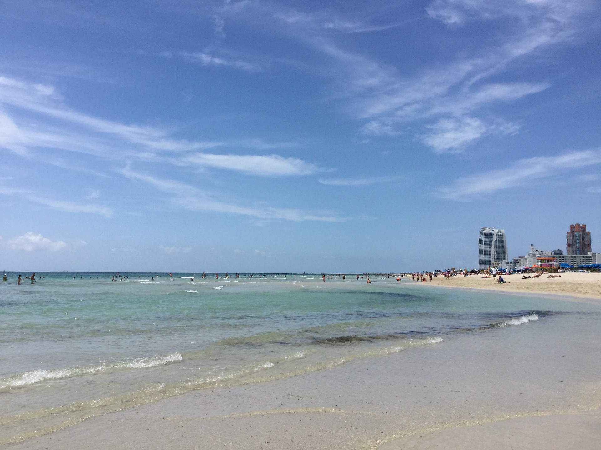 Plage sud de Miami