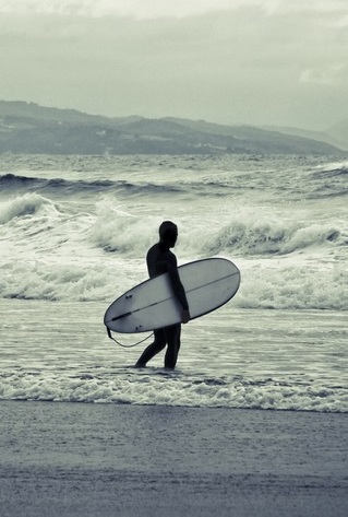 biarritz surf plage