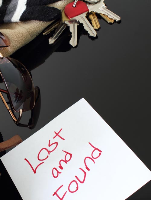 service objets trouves Lyon Aéroport