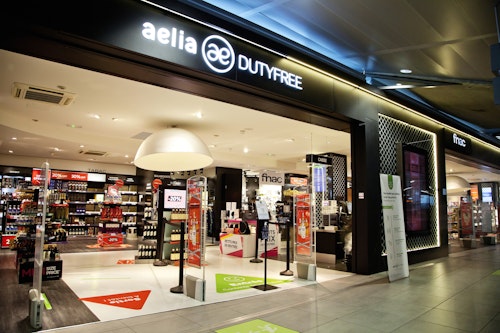 Commerces Aelia DutyFree devanture