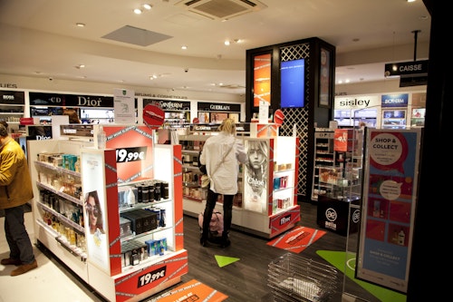 Commerces Aelia DutyFree parfumerie