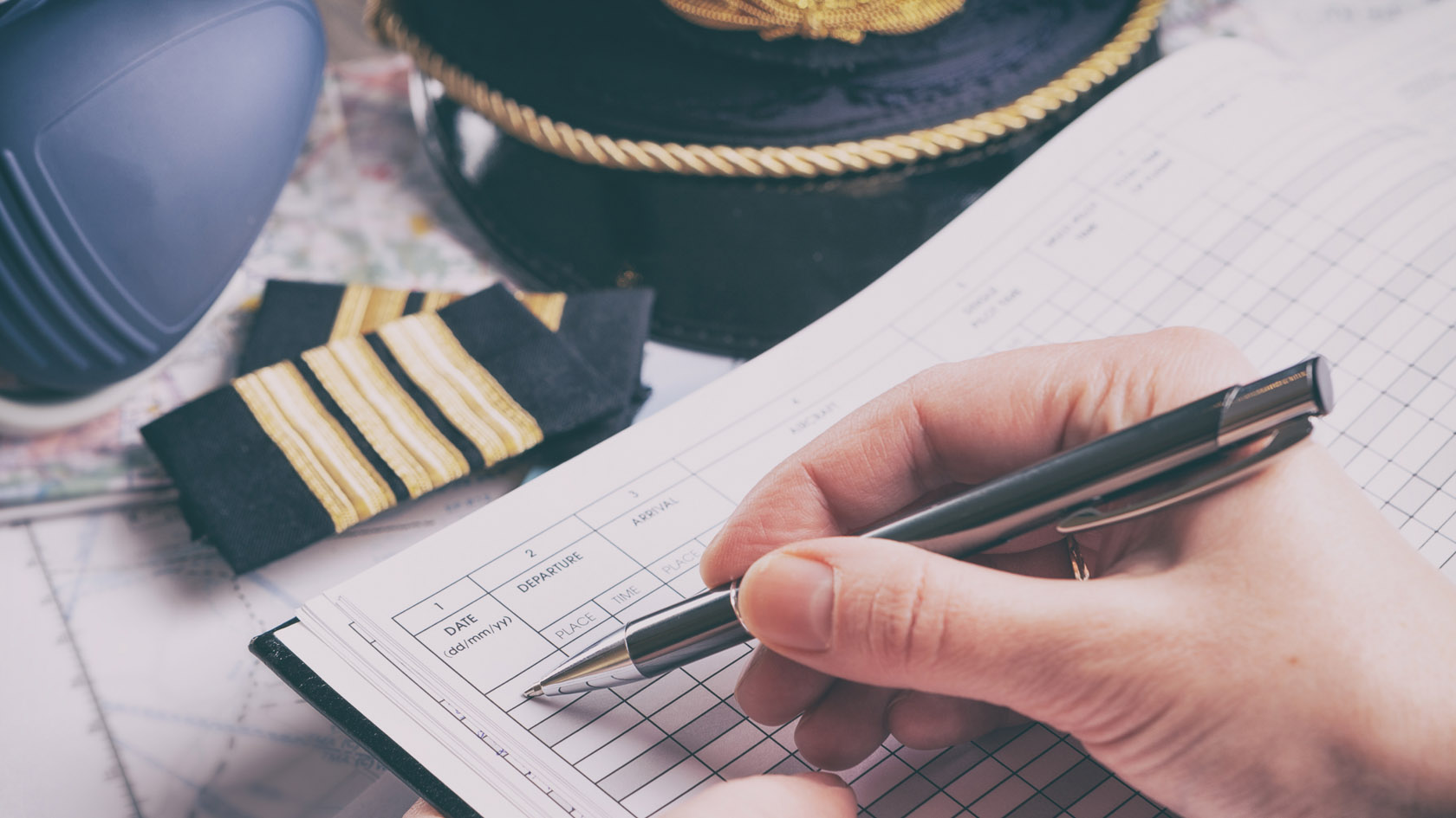 Preparation vol header bandeau