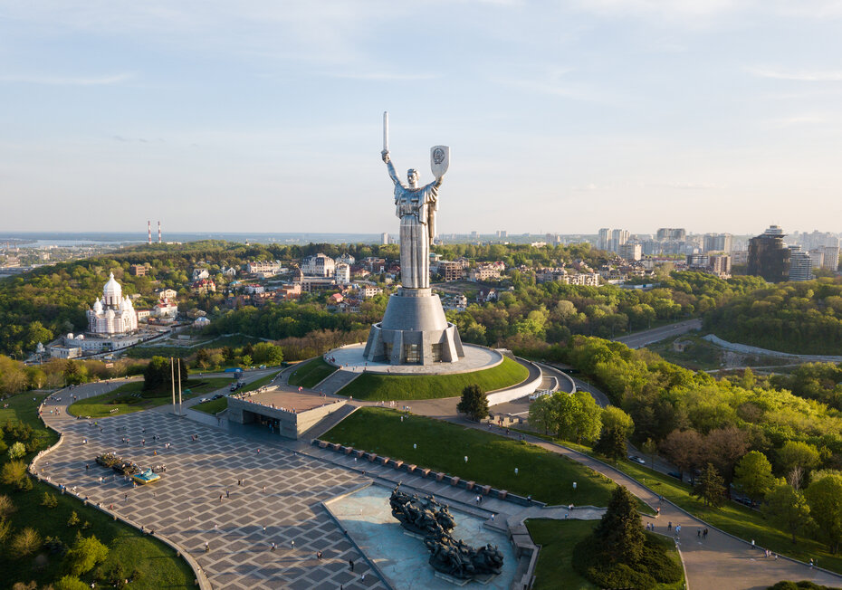 Statue Mère Patrie à Kiev