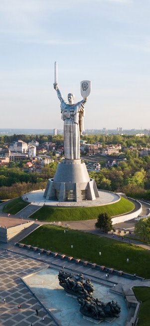 Statue Mère Patrie à Kiev