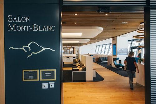Salon Mont-Blanc au Terminal 1