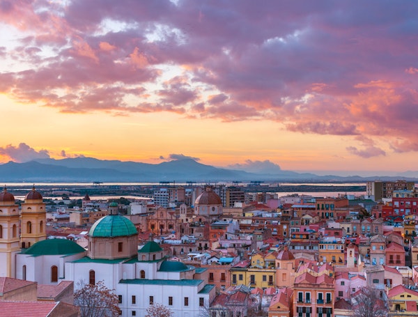 Panorama à Cagliari