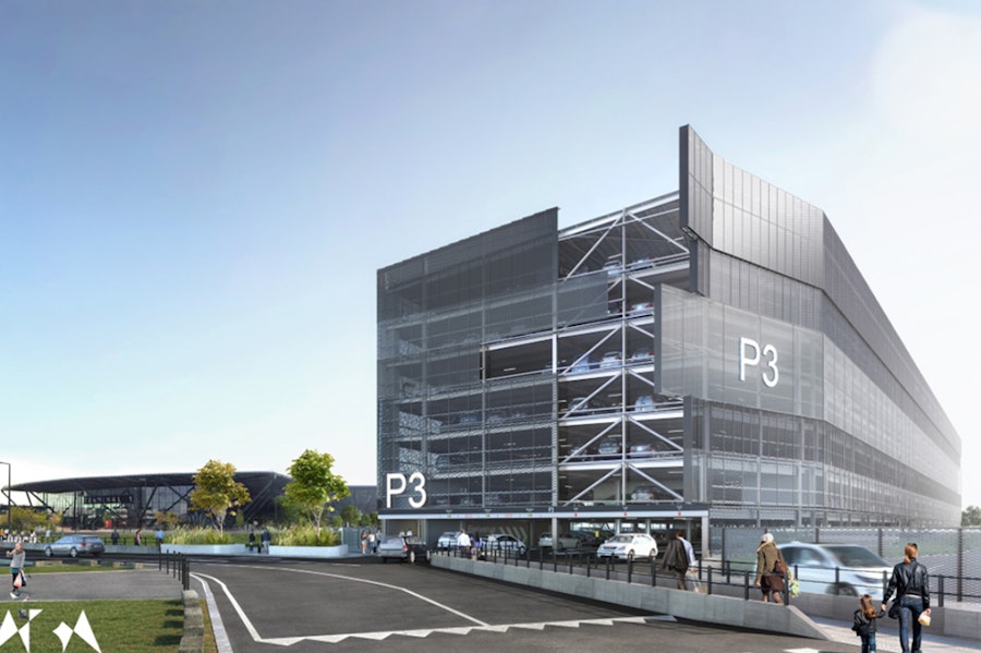 Parking P3 exterieur