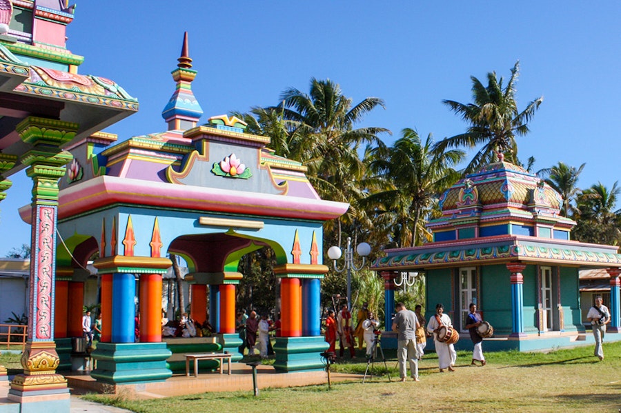La Réunion, temple, été