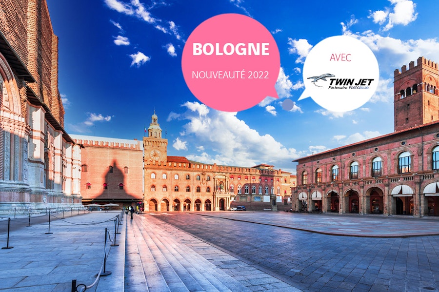 Nouveauté  : Lyon Bologne avec Twin Jet