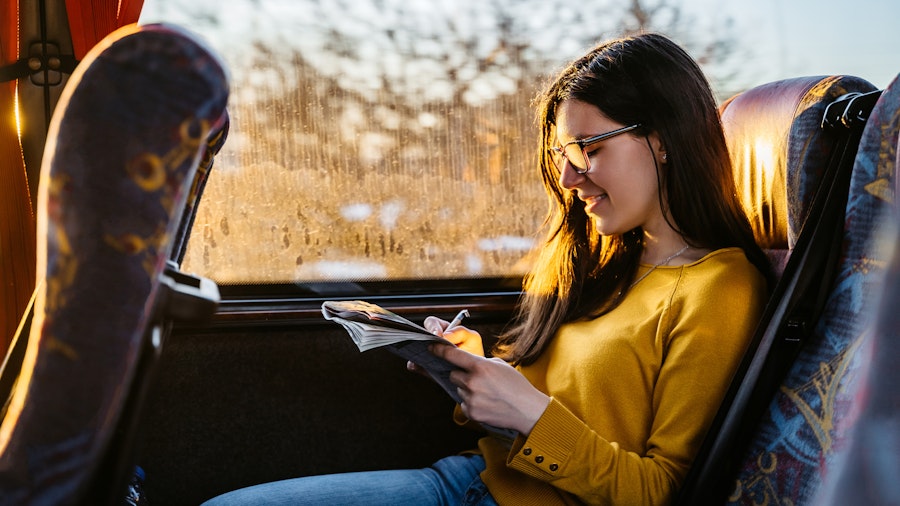 Bus régulier passagère
