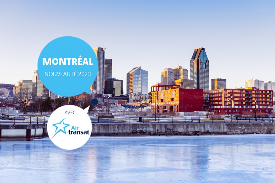 Lyon Montréal avec Air Transat