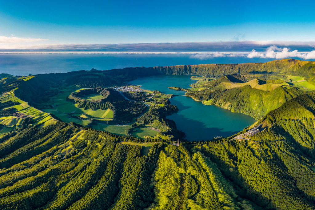 Vues de l'île Sao Miguel