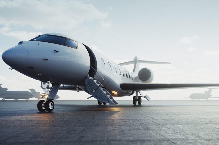 Avion d'affaire immobilier