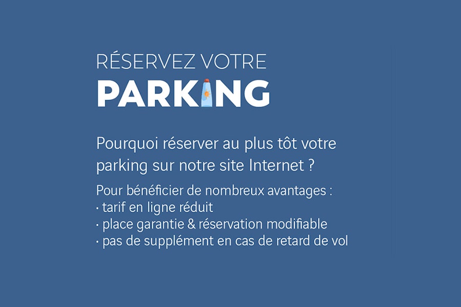 Réservez votre parking