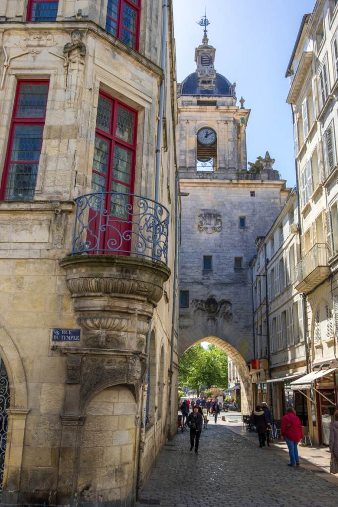 image du centre historique de la rochelle