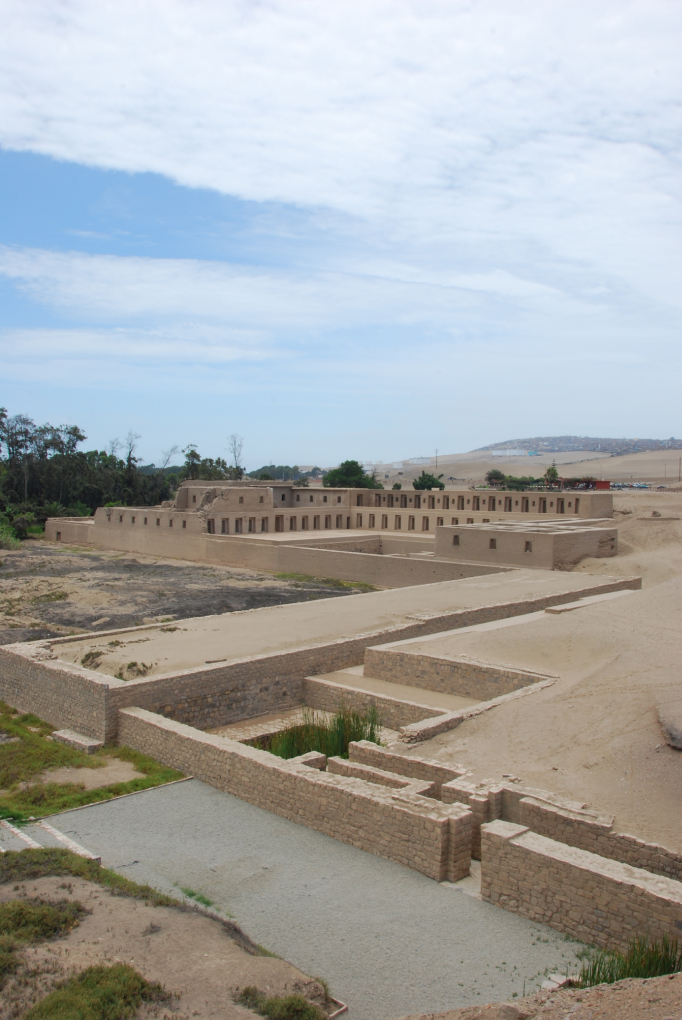la cite de pachacamac à Lima