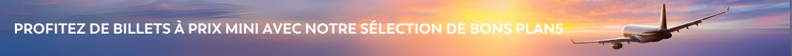 Bons plans billets d'avion