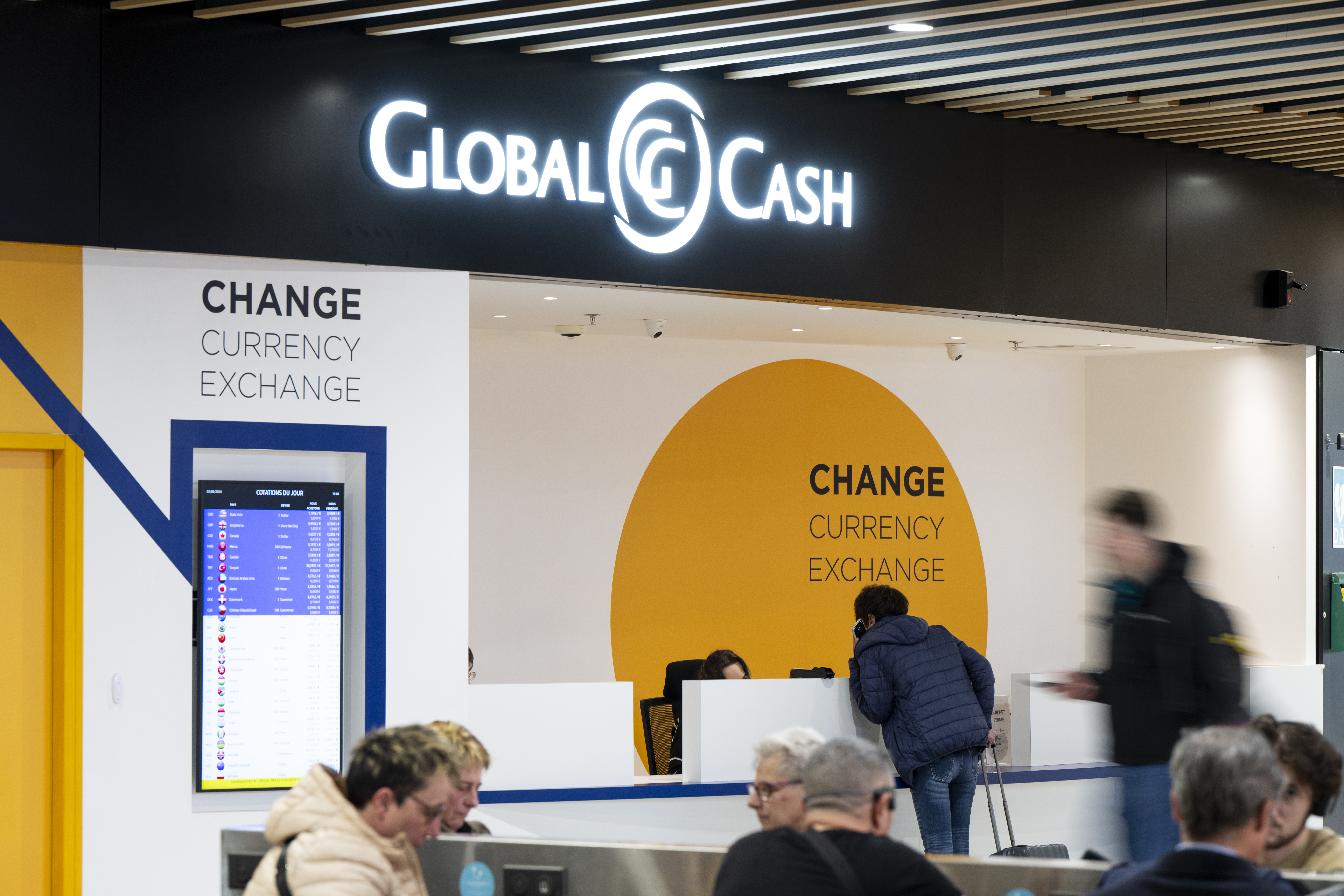 Global cash T1 piste