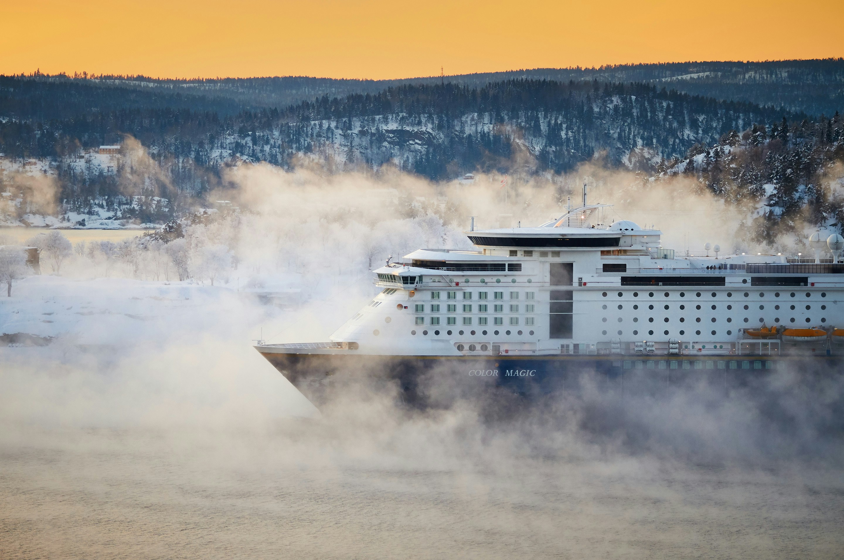laponie croisière bateau neige rovaniemi