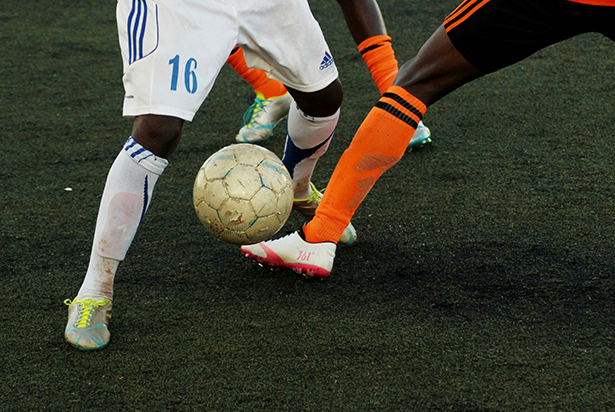 terrain football stade ballon