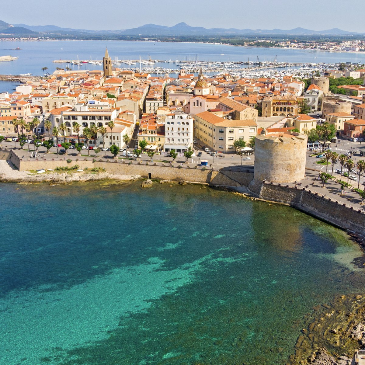 Alghero Sardaigne Italie mer plage
