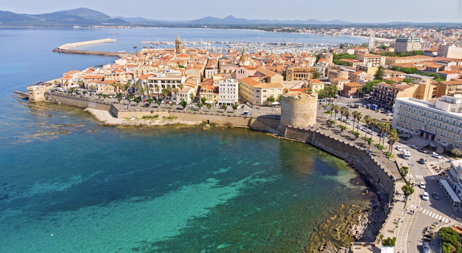 Alghero Sardaigne Italie mer plage