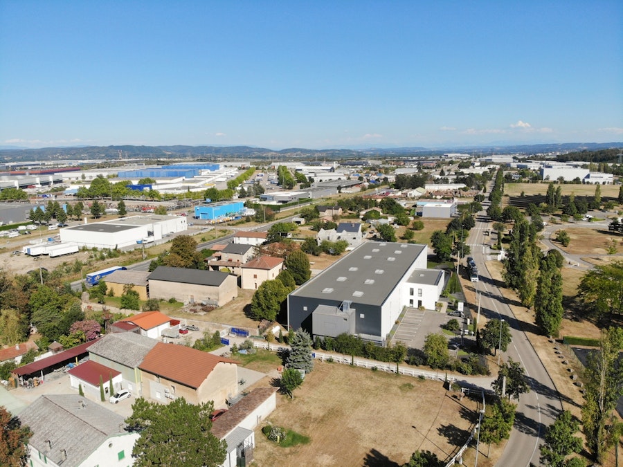 vue aérienne région