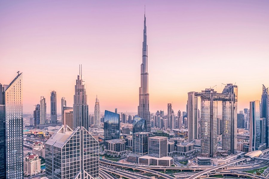 Dubai Emirats ville paysage