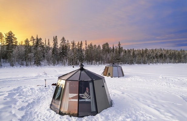 Laponie Rovaniemi hiver neige