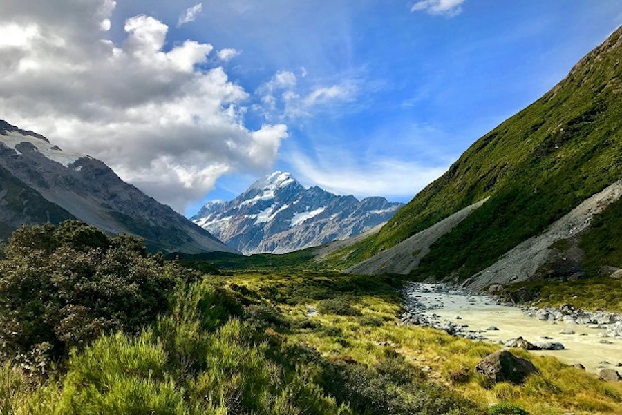 montagne paysage Nouvelle Zélande
