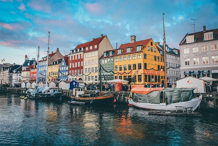 Copenhague Danemark paysage ville port
