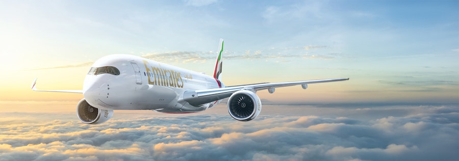 Compagnie Emirates avion A350