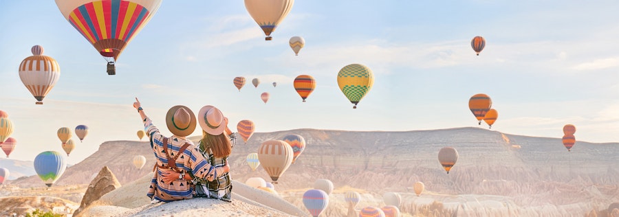 inspiration montgolfières couple